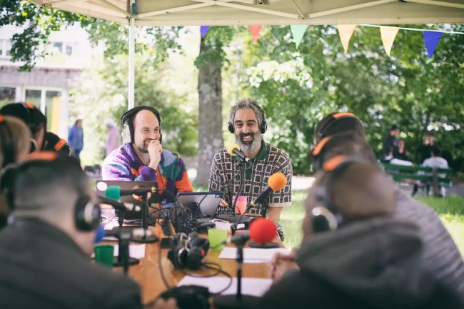 radio blabla, une émission de radio bagage